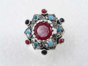 色石　指輪(16号)